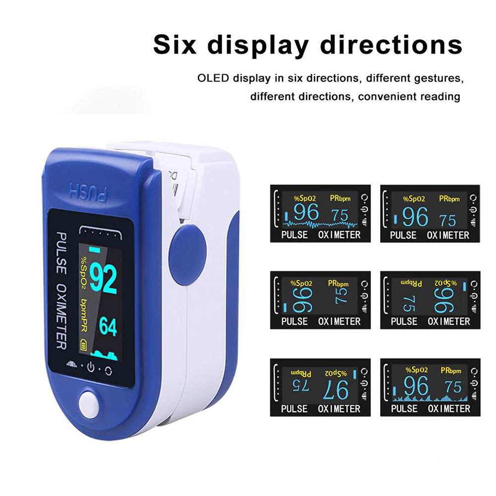 Pulsh Fingertip Pulse Oximeter With OLED Display - Image 4