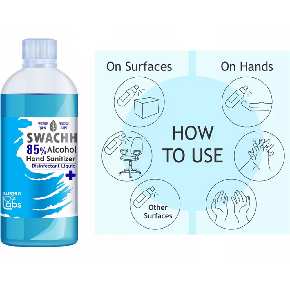 Austro Labs Swachh Hand Sanitizer Liquid Spray - Image 5